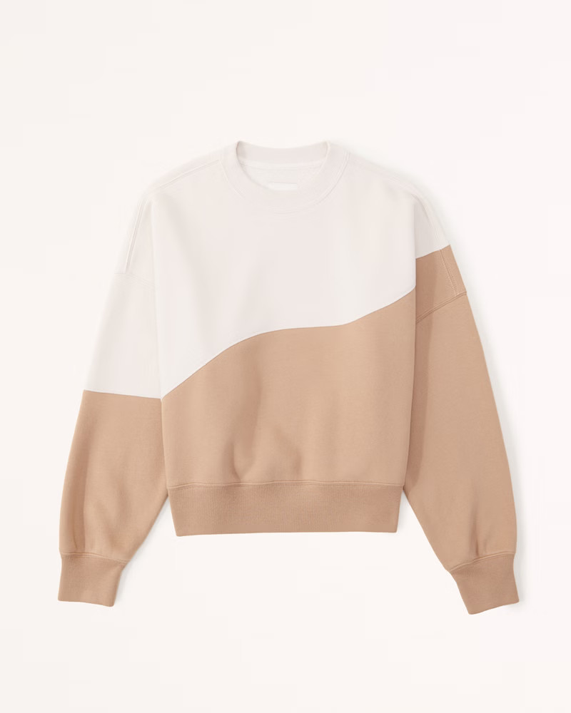 Women's Essential Sunday Crew | Women's Tops | Abercrombie.com | Abercrombie & Fitch (US)