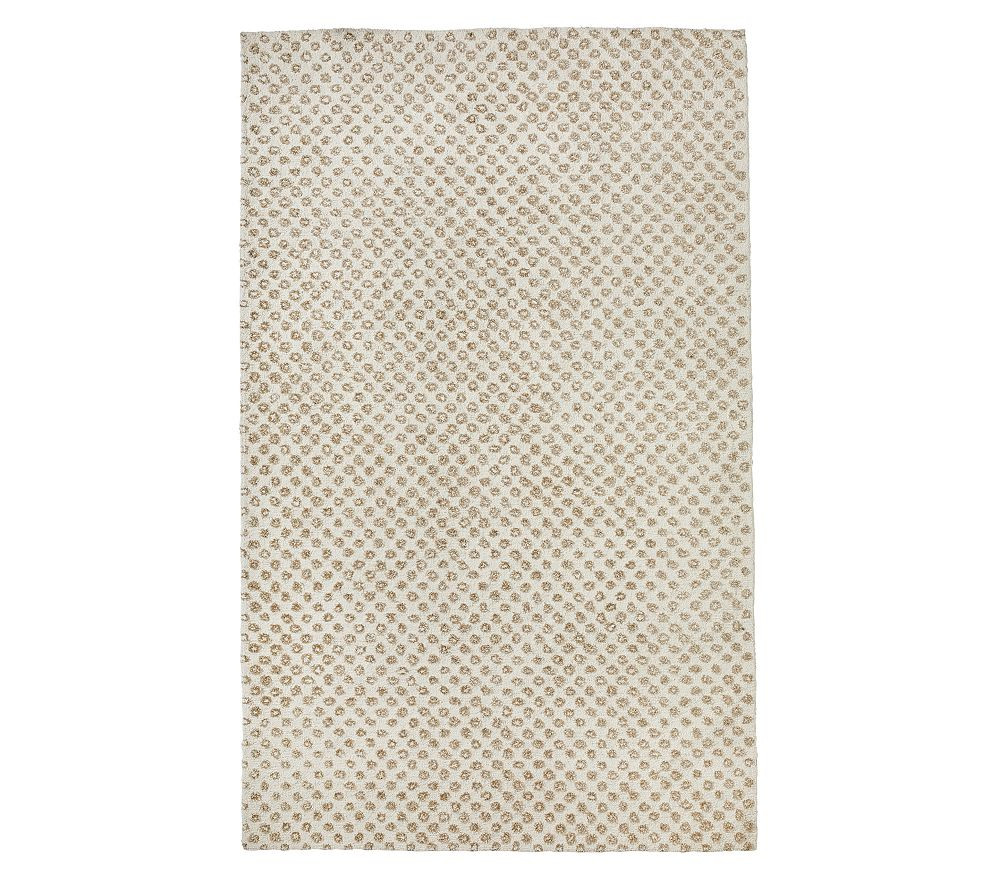 Performance Textured Dot Rug | Pottery Barn Kids