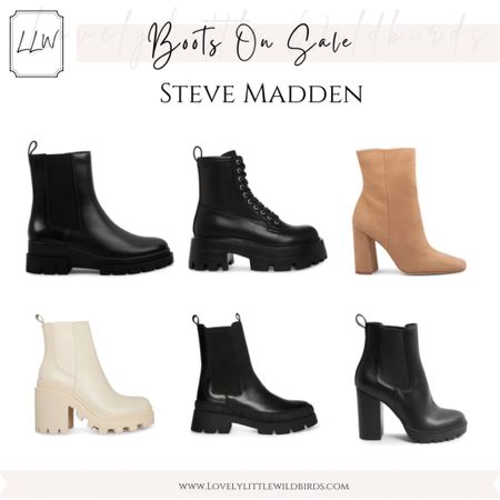 Boots. Booties on Sale. Sale Alert at Steve Madden. Shop my favourites here! 

Find more Sales from all my go-to shops posted weekly! Thanks for stopping by xoxo 🤍

#Bootseason #Onsale 



#LTKshoecrush #LTKsalealert #LTKunder100