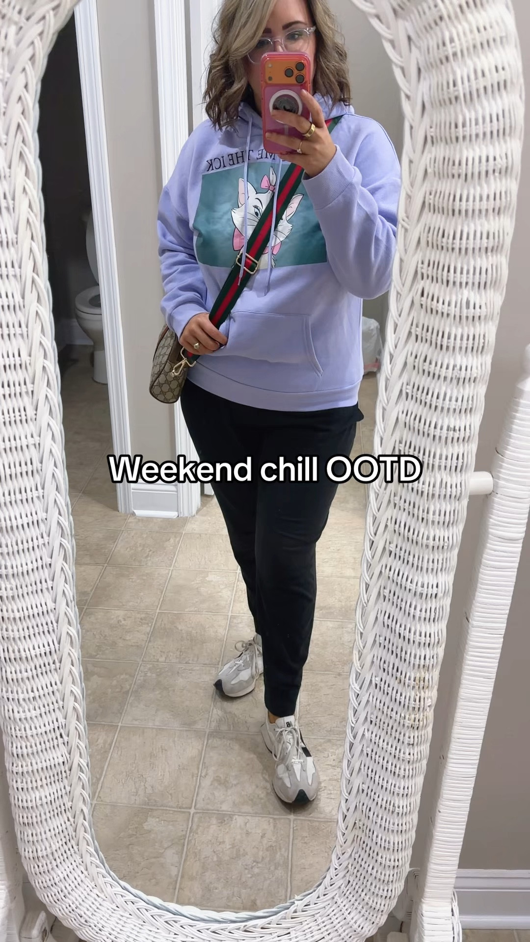 I found this sweatshirt at Walmart on clearance last week and had to have it I'm behind posting outfits of the days still my bad! #OOTD #weekend
#outfitoftheday #chill

#LTKootd #LTKMidsize #LTKdayinmylife