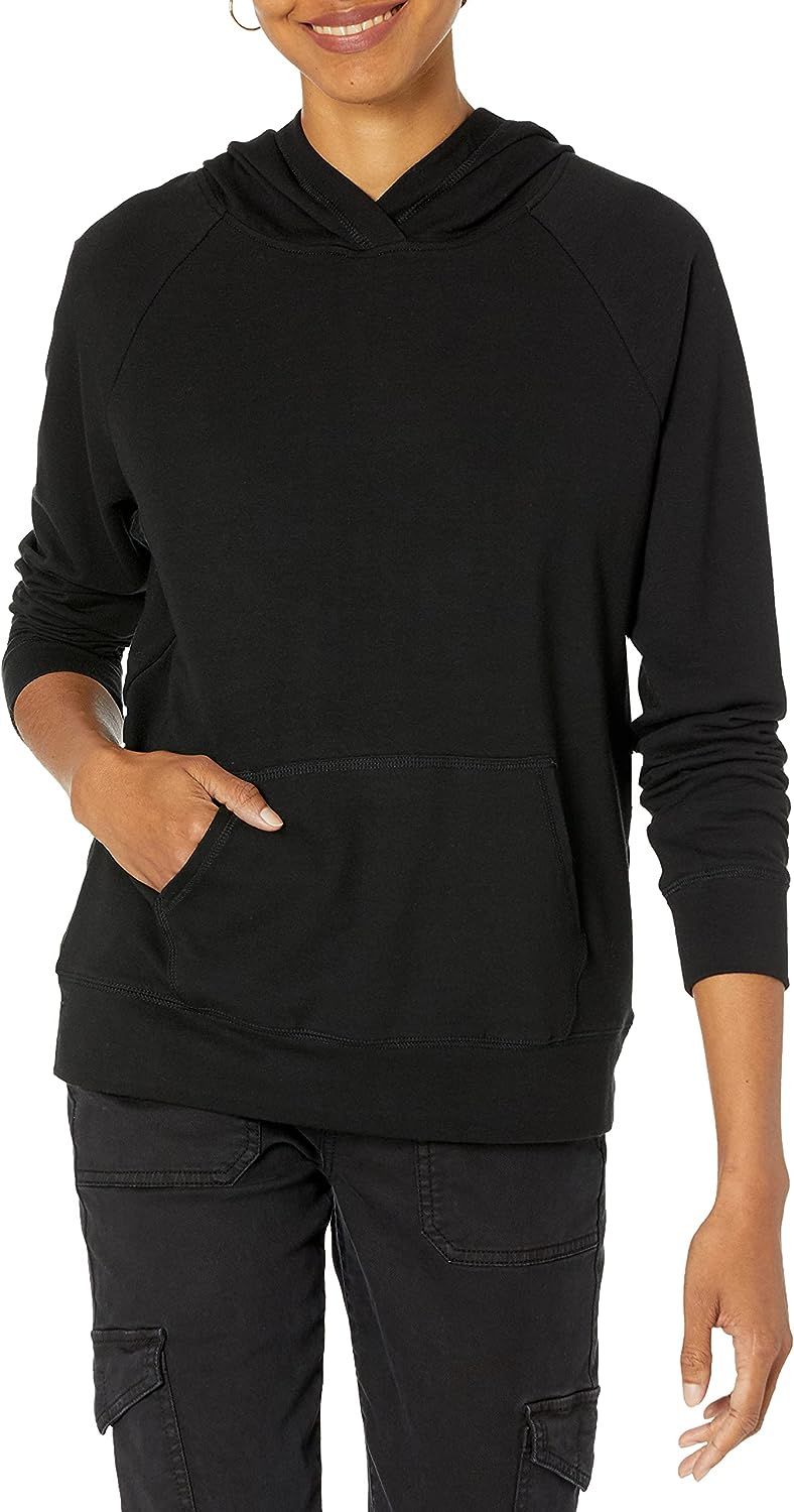 Daily Ritual Women's Terry Cotton and Modal Popover Sweatshirt | Amazon (US)