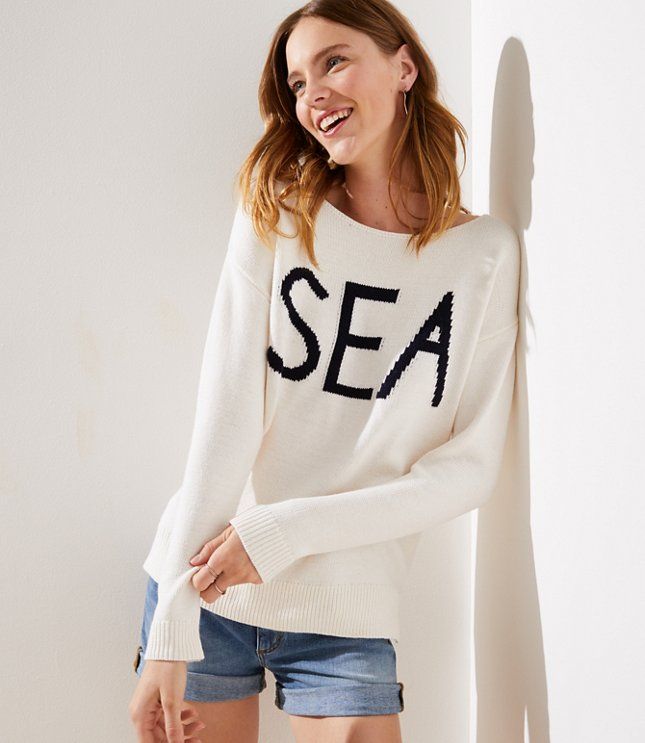 Sea Sweater | LOFT | LOFT