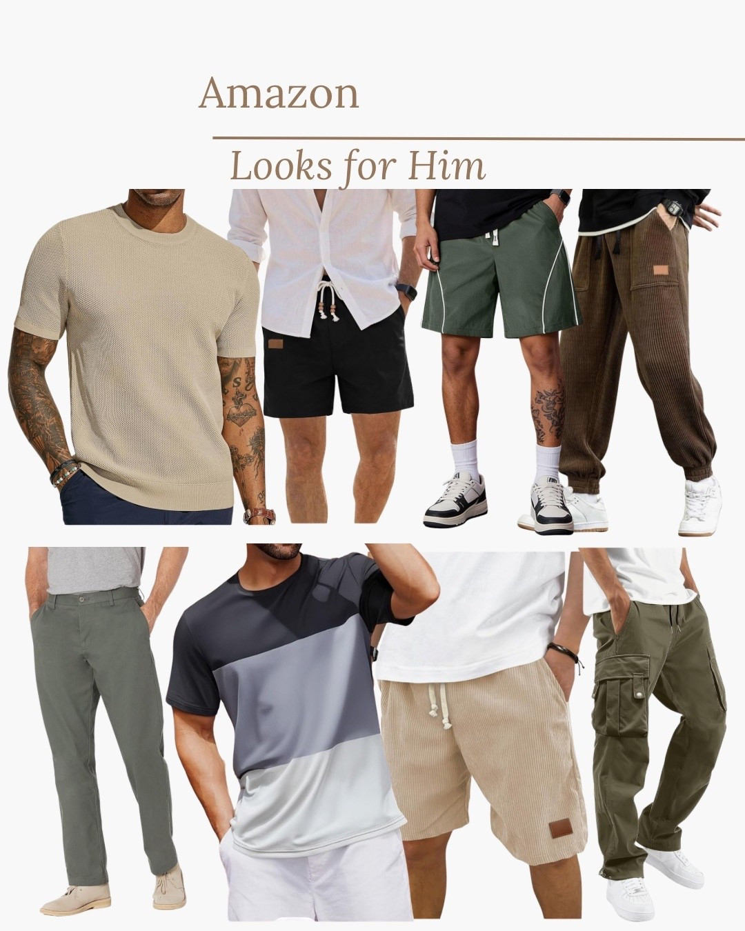 Amazon looks for him!

#LTKMens #LTKootd