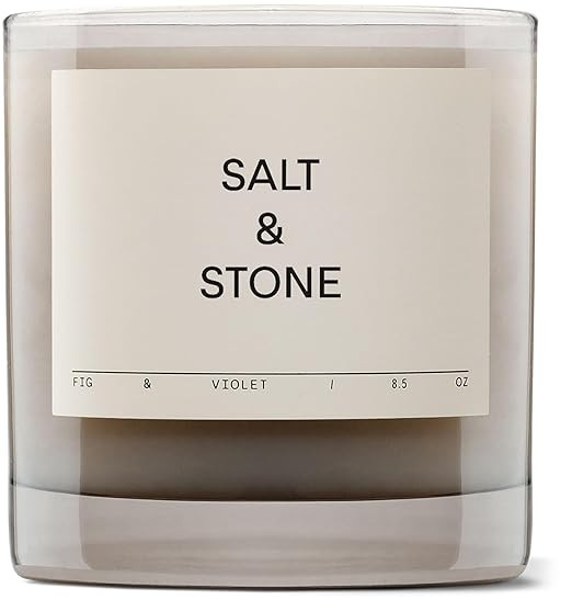 SALT & STONE Scented Candle for Women & Men | Hand-Poured, Aromatic & Fragrant | Made with Natura... | Amazon (US)