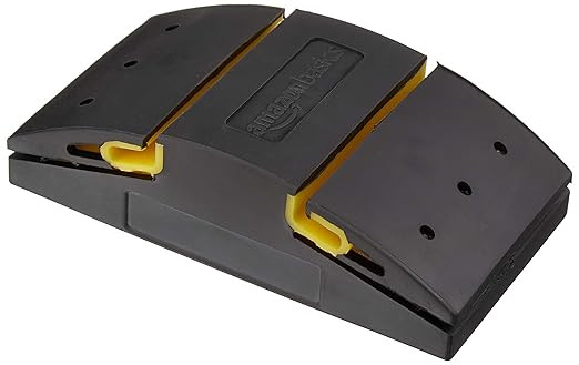 Amazon Basics - 5.1" Rubber Sanding Block, Black/Yellow | Amazon (US)