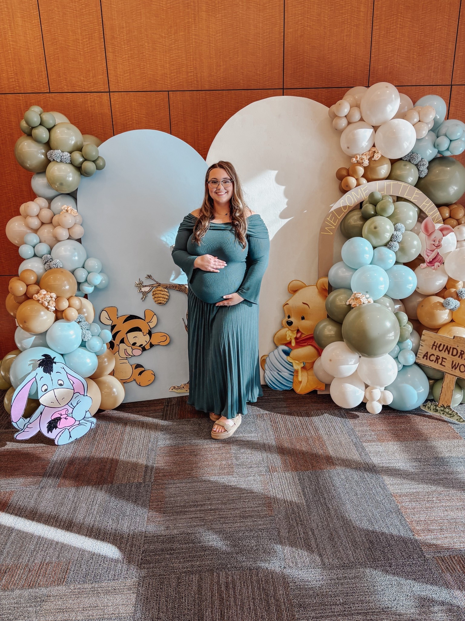 Stretchy comfy dress for baby showers or the perfect bump pic! Off the shoulder and long sleeve! Grab it while it’s on sale 🩵

#LTKootd #LTKmomlife #LTKMidsize