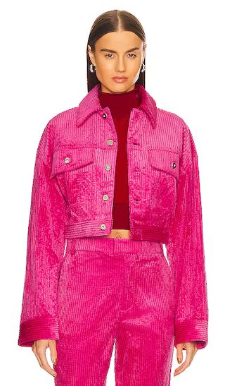 Rue Jacket in Fuchsia Pink | Revolve Clothing (Global)