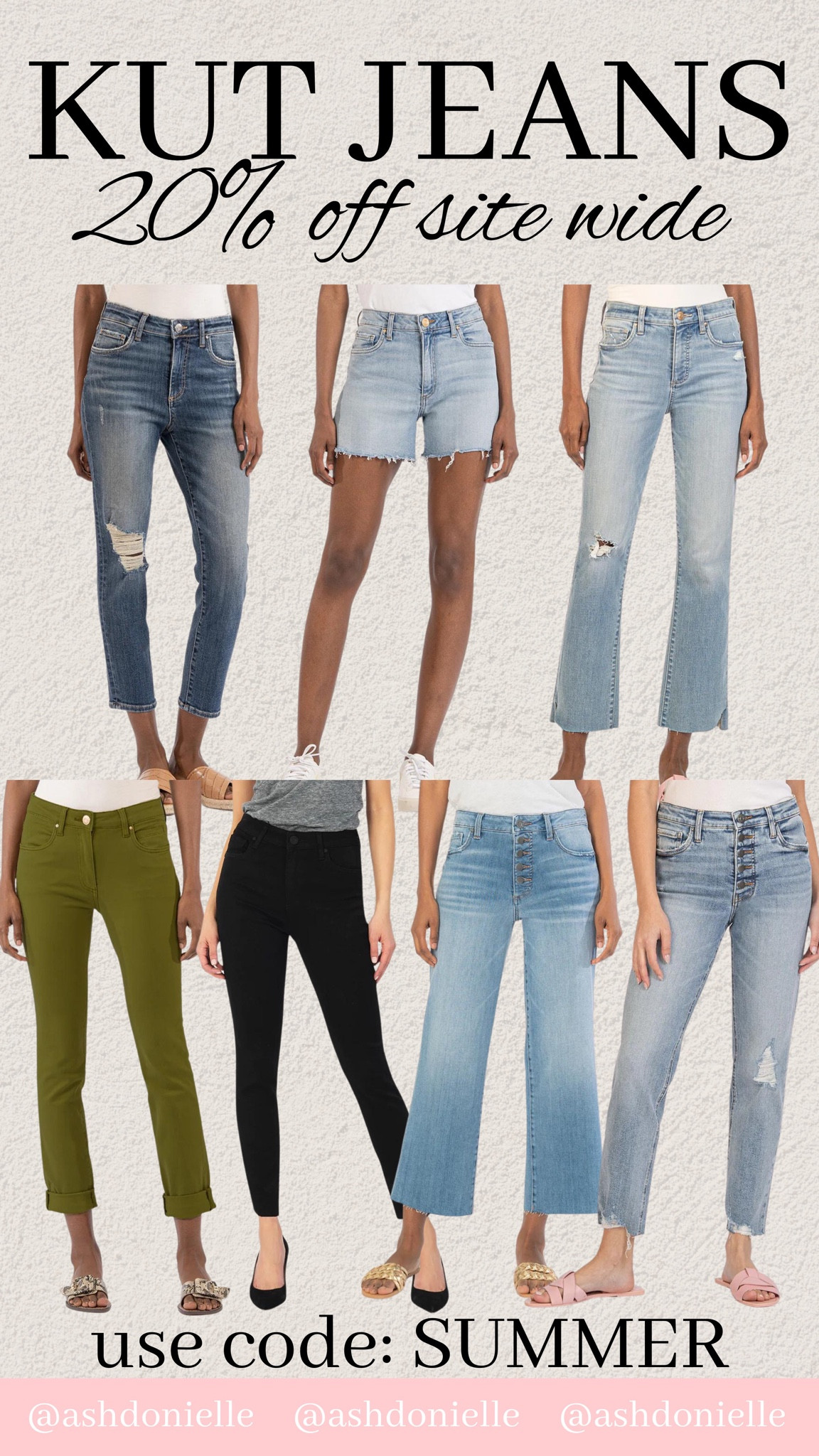 KUT from the Kloth jeans and shorts on sale - Memorial Day sale finds - denim on sale 

#LTKstyletip #LTKSeasonal #LTKsalealert