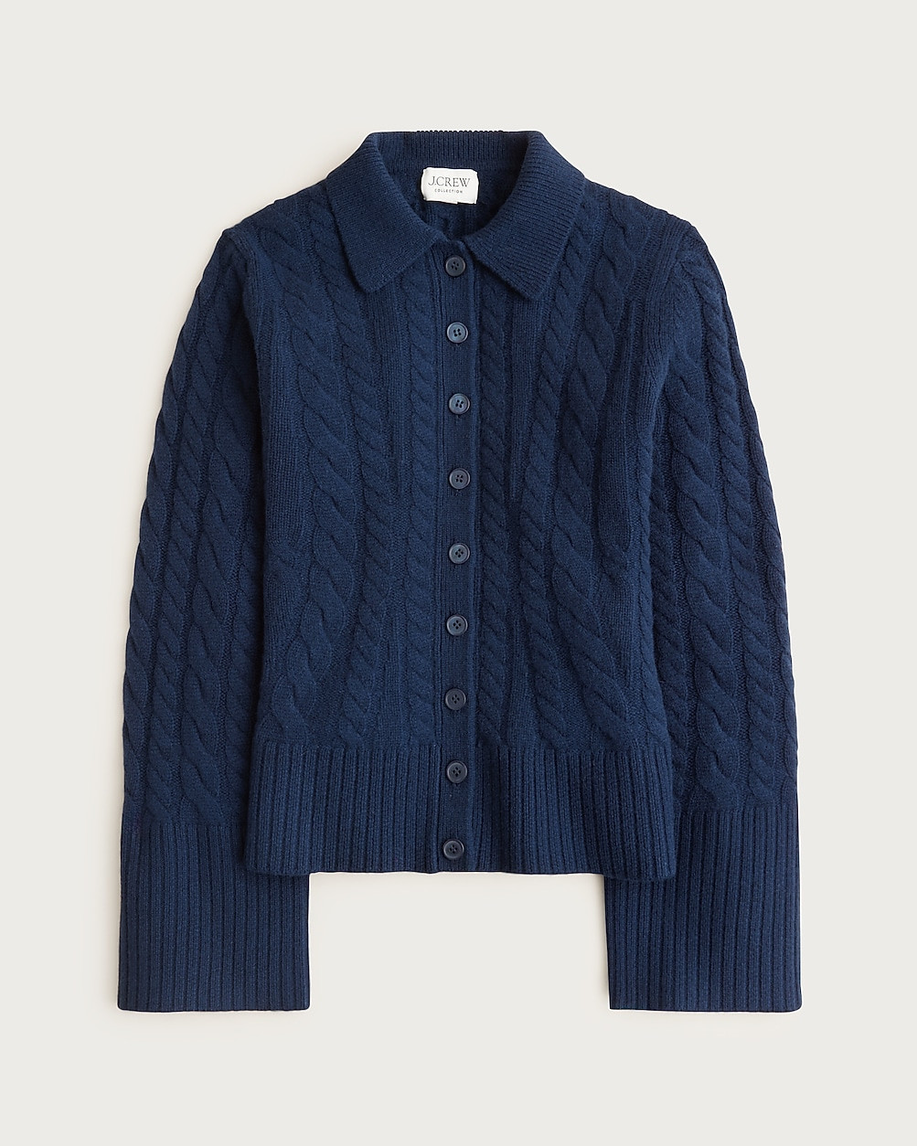 Collection cashmere twisted cable-knit cardigan | J. Crew US