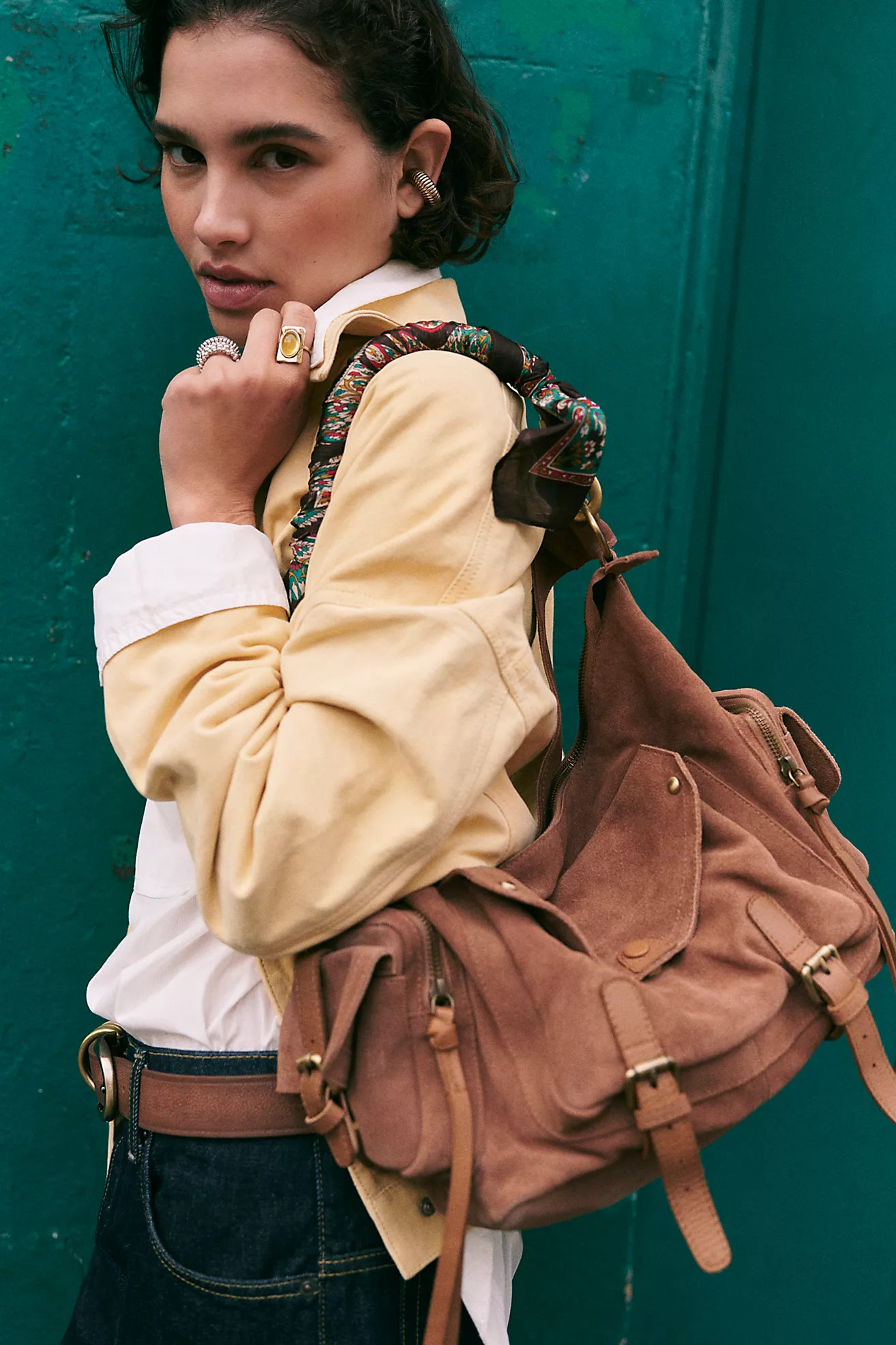 Palermo Suede Shoulder Bag | Free People (Global - UK&FR Excluded)