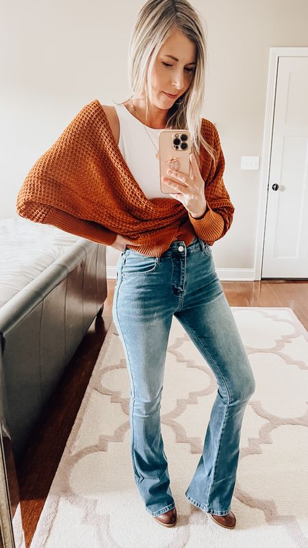 Still not sure how I feel about flare jeans…might be taking me back to high school.  Found these on Shein.



#LTKSeasonal #LTKstyletip #LTKunder50