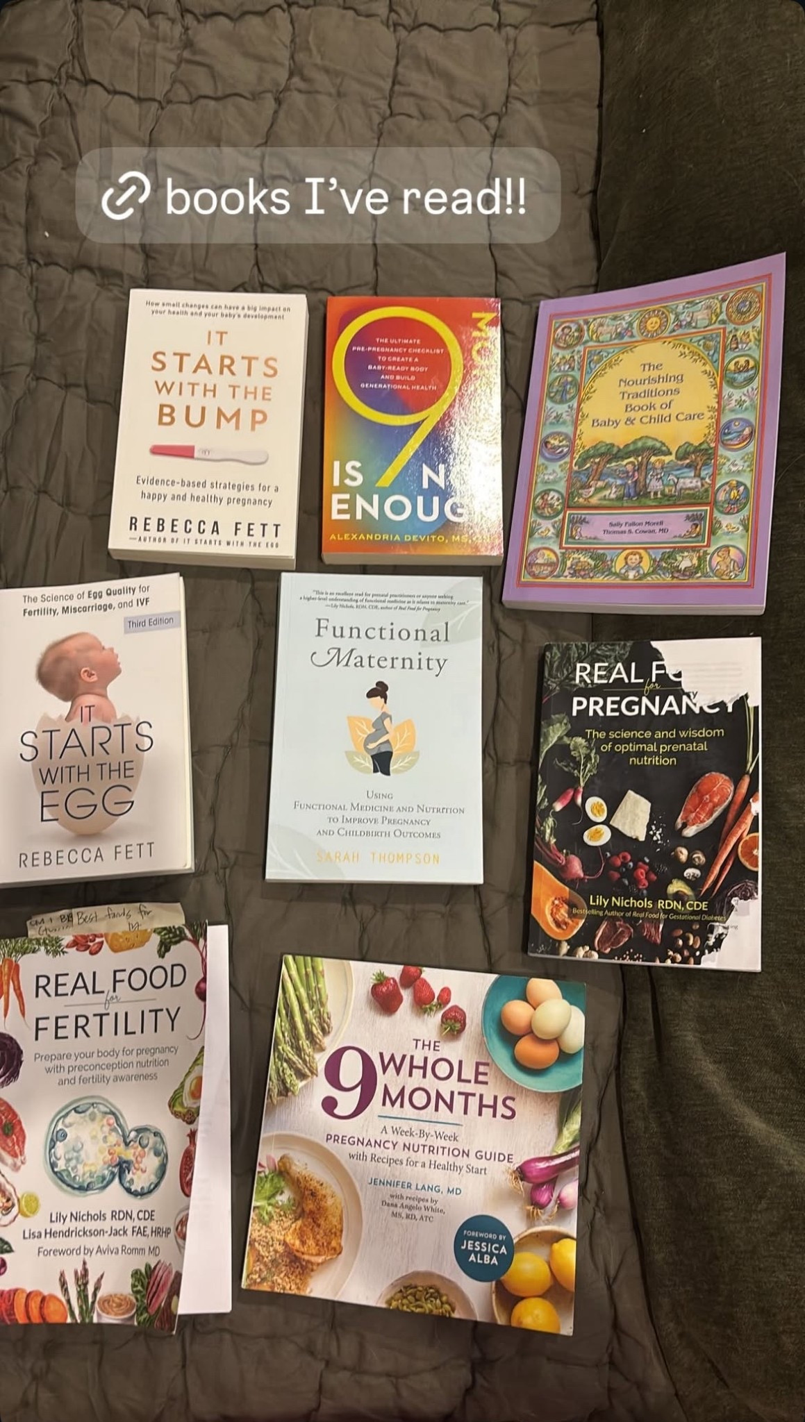 Pregnancy and fertility related books I’ve read! 🤍

#LTKdayinmylife #LTKselfcare #LTKBaby