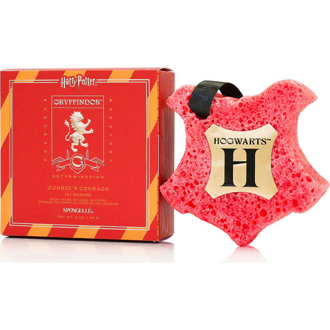 Spongelle | Harry Potter Gryffindor Body Wash Infused Buffer, Godric's Courage (Red, Size 3 oz) | Maisonette | Maisonette