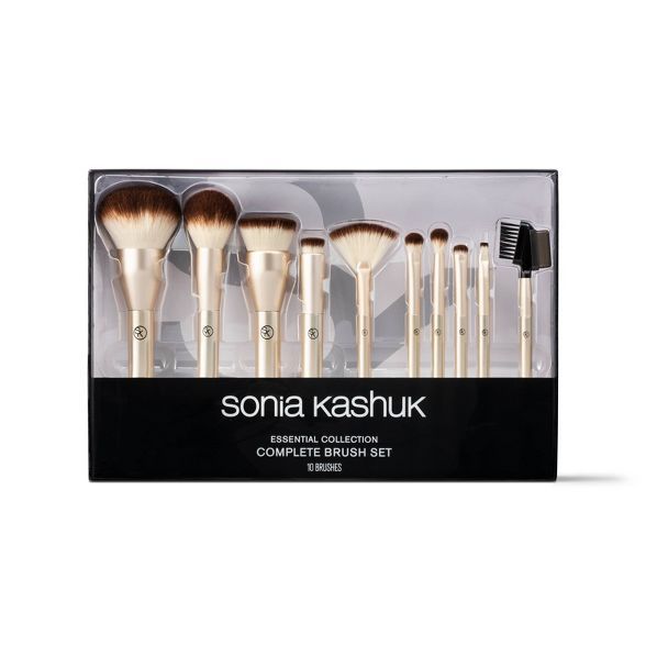 Sonia Kashuk&#8482; Essential Collection Complete Makeup Brush Set - 10pc | Target
