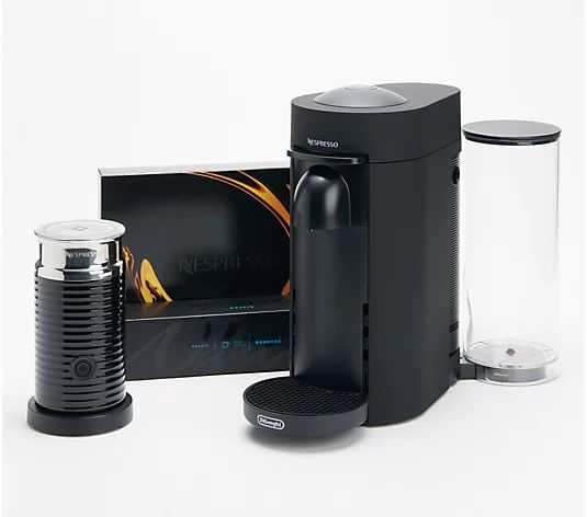 Nespresso VertuoPlus Deluxe Coffee & Espresso Maker w/ Milk Frother | QVC