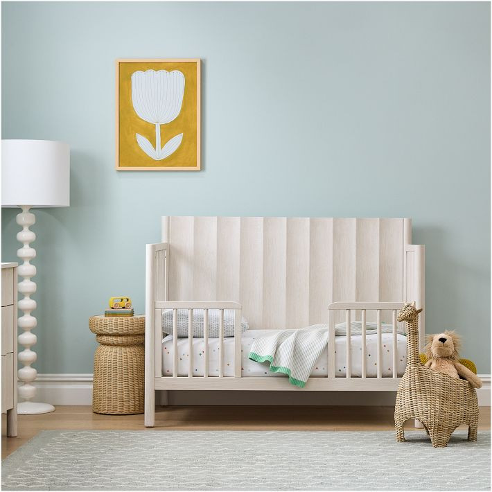Scalloped 4-in-1 Convertible Crib | West Elm (US)