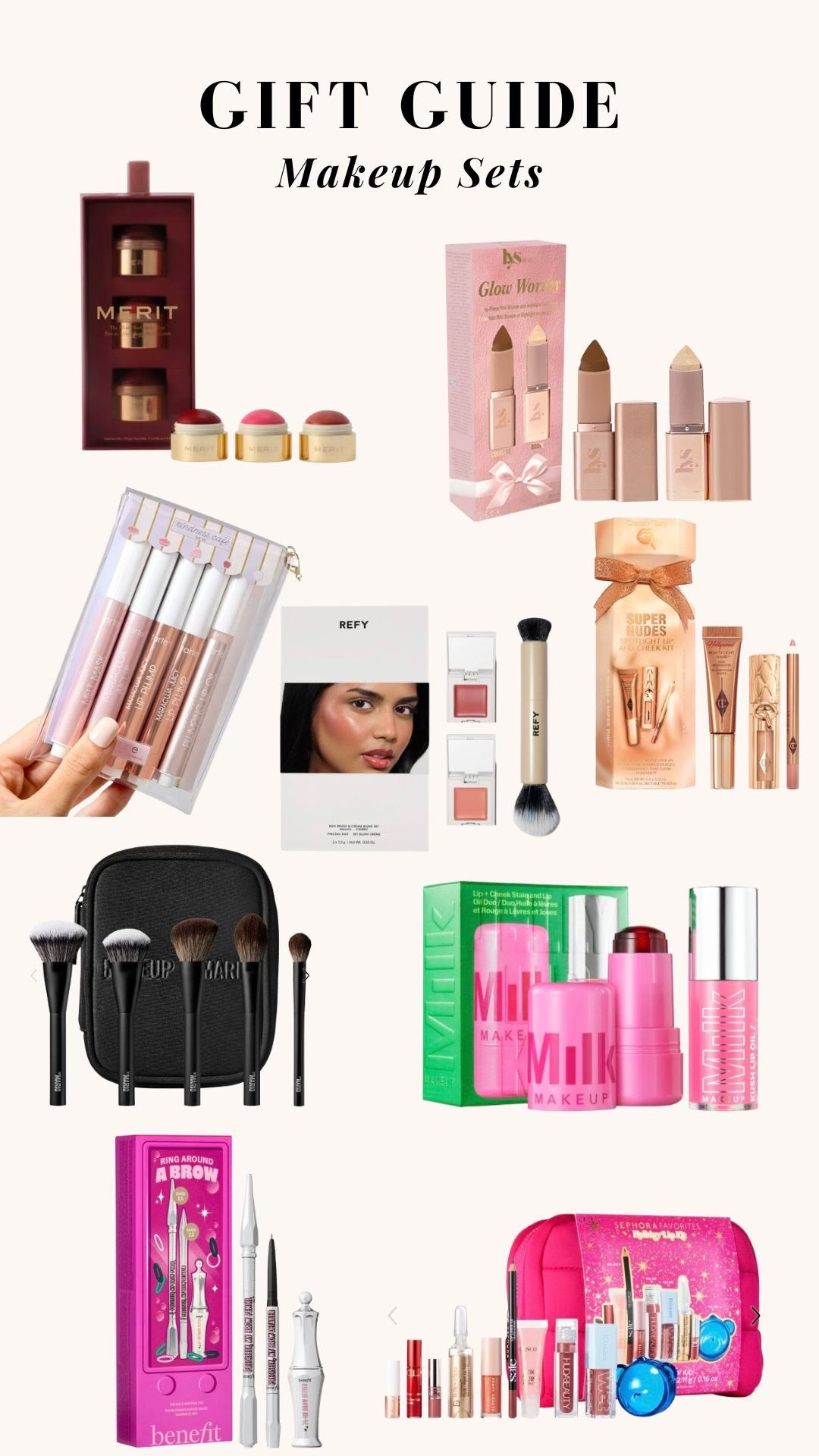 Sephora gift set 
Sephora gift 
Gift for the beauty lover 
Gift for her 

#LTKHoliday #LTKGiftGuide #LTKFindsUnder50