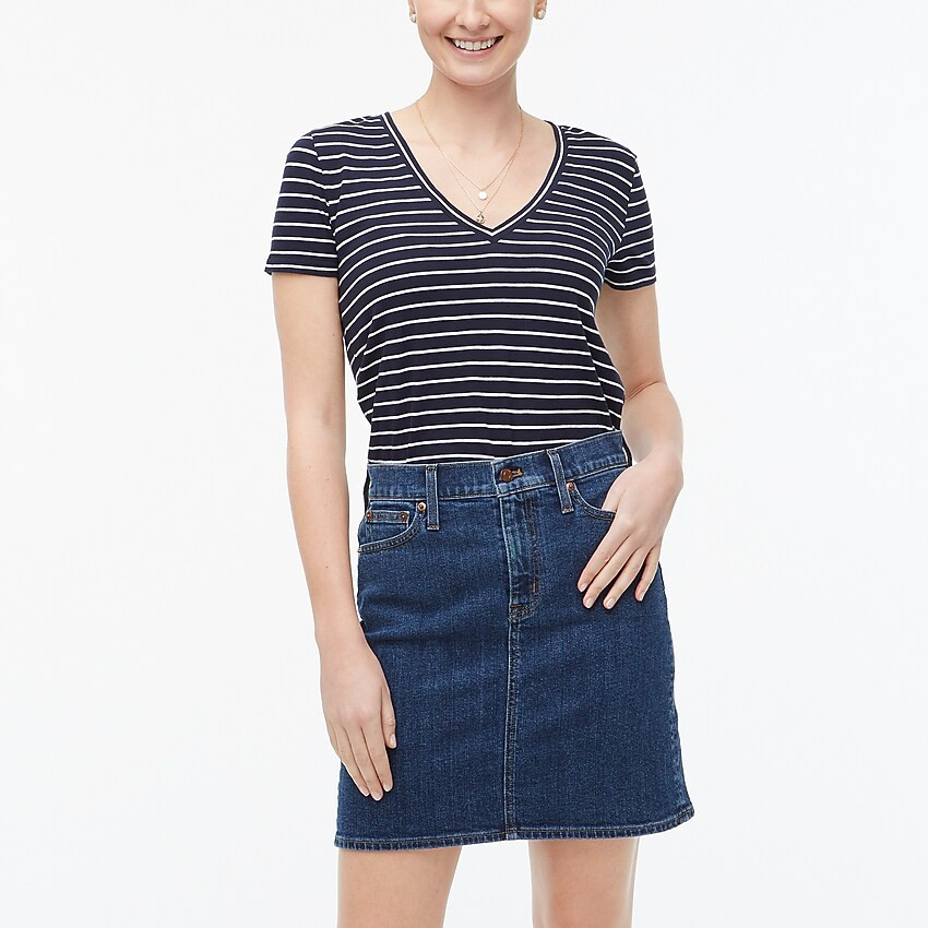 Denim mini skirt | J.Crew Factory