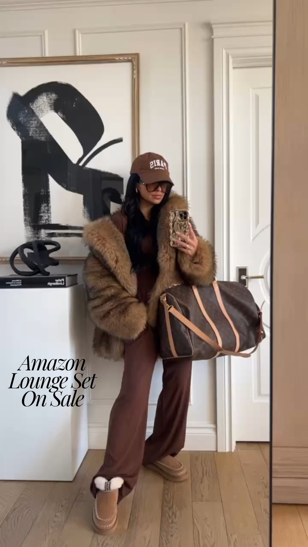 Casual winter outfit on sale
Amazon lounge set just $30
Revolve faux fur coat
Ugg slippers 

#LTKFindsUnder50 #LTKTravel #LTKSaleAlert