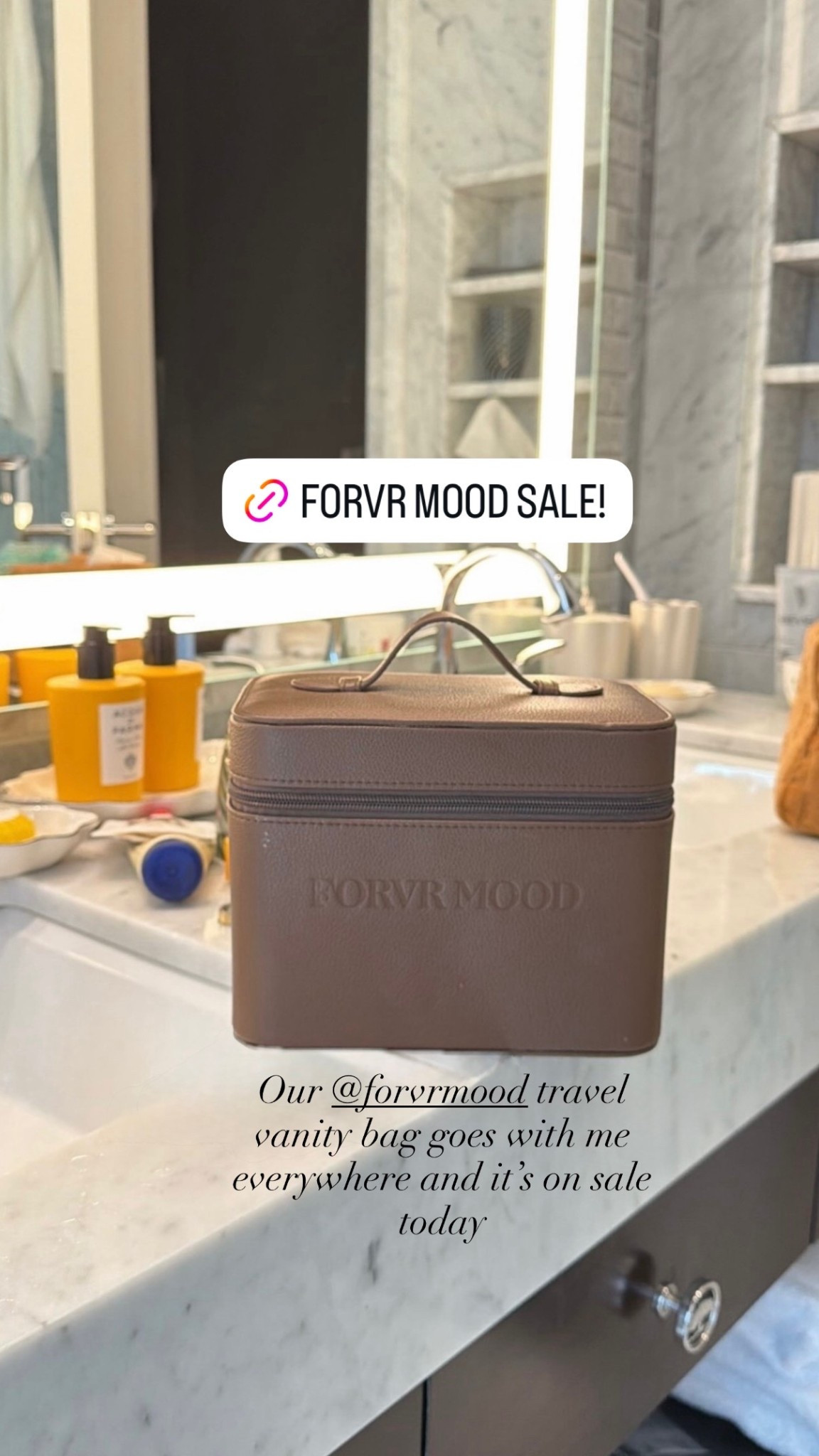 The FORVR Mood vanity bag is under $50 today! I never travel without it!

#LTKSaleAlert #LTKCyberWeek #LTKFindsUnder50