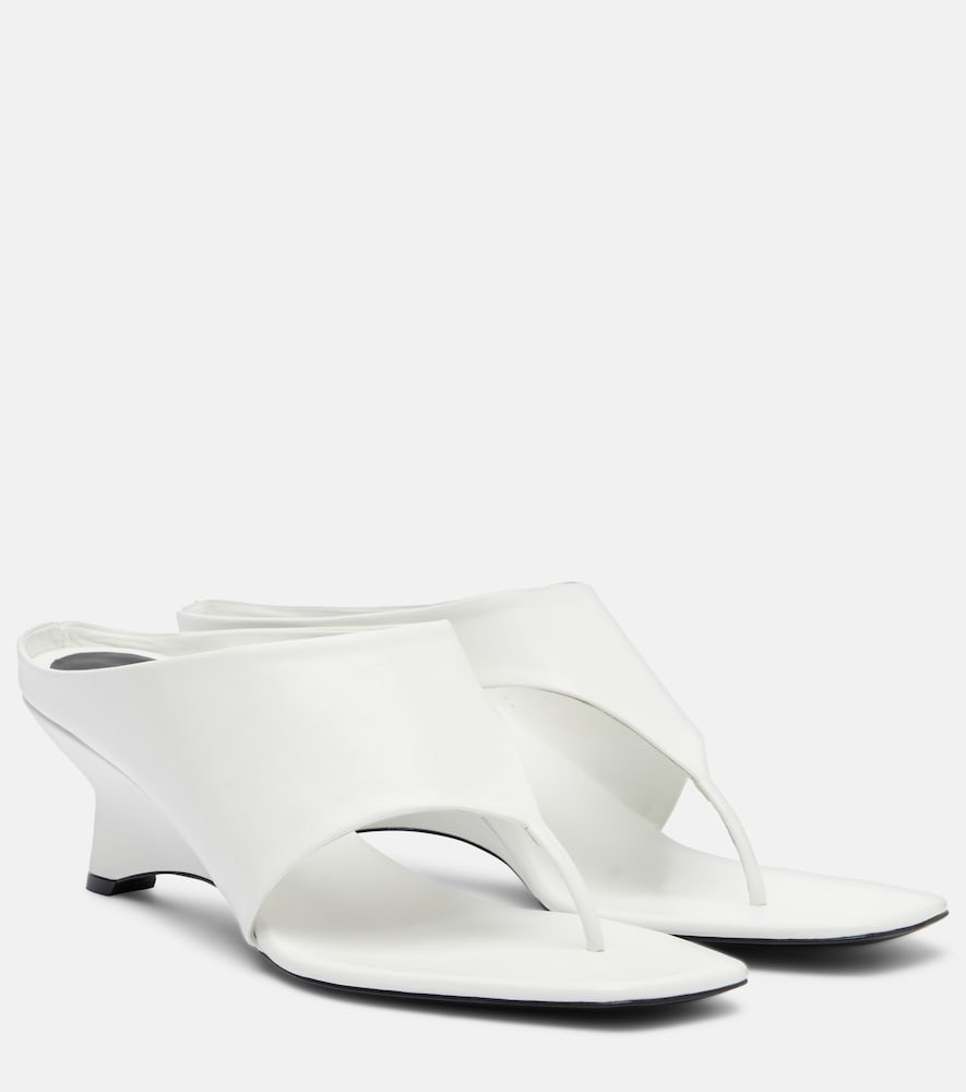 Khaite Marlow 55 leather mules | Mytheresa (US/CA)