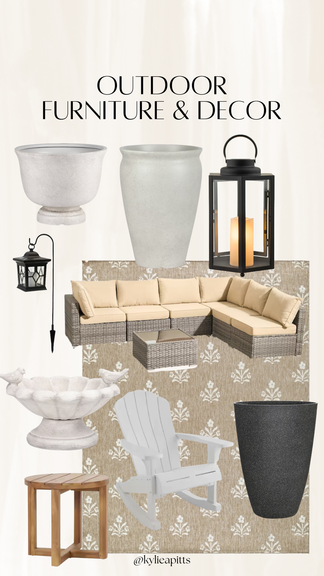 Outdoor planters and decor that I'm loving!  

 #LTKSeasonal #LTKHome