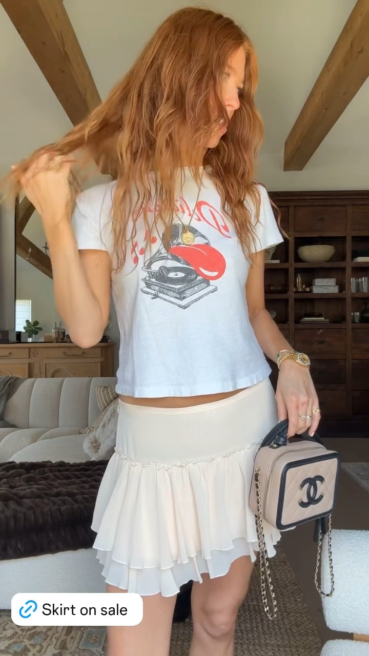 This skirt is currently on major sale & the sandals are also! 

#LTKSaleAlert #LTKShoeCrush #LTKFindsUnder100