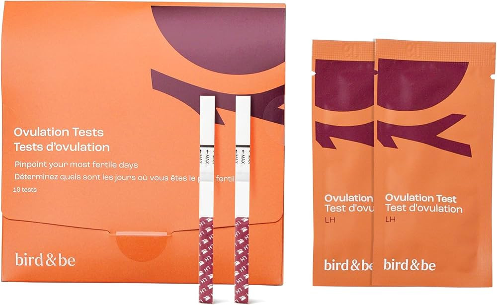 Bird&Be Ovulation Test Strips (Predictor Kit with 10 LH Strips, Over 99% Accurate) | Amazon (US)