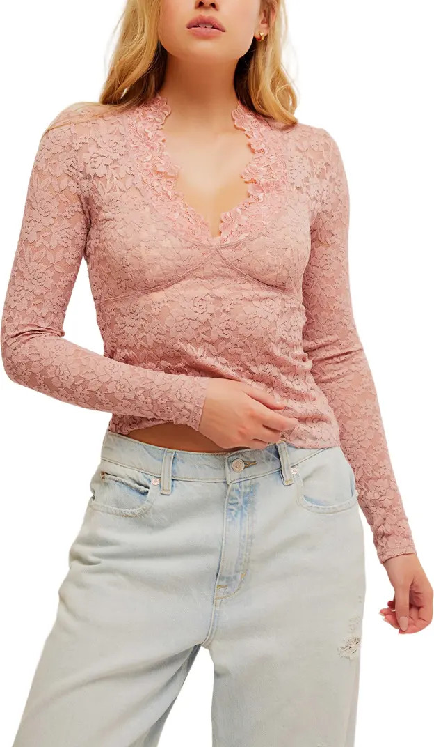 All Day Lace Crop Top | Nordstrom