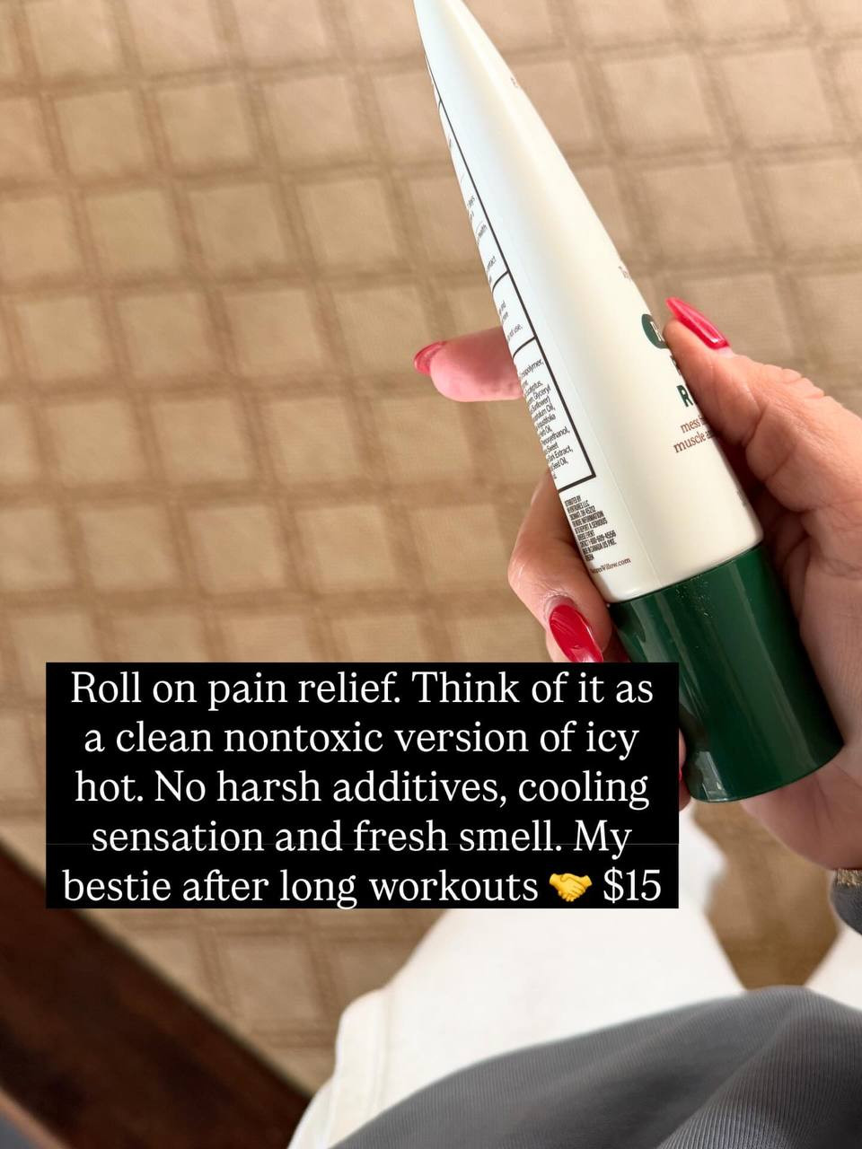 Roll‑on pain relief that actually works without the messy rub‑in targeted, soothing, and easy to keep in your bag. Say yes to simple relief before the sale ends 🧴💆‍♀️✨
#AmazonBigSpringSaleFinalDay #RollOnPainRelief #PainReliefRollOn #MusclePainRelief #TopicalPainRelief #OnTheGoCare #SelfCareEssential #BodyPainRelief #AmazonHealth #SpringSale 

 #LTKSaleAlert