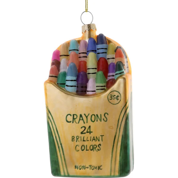Crayon Box Ornament | Maisonette