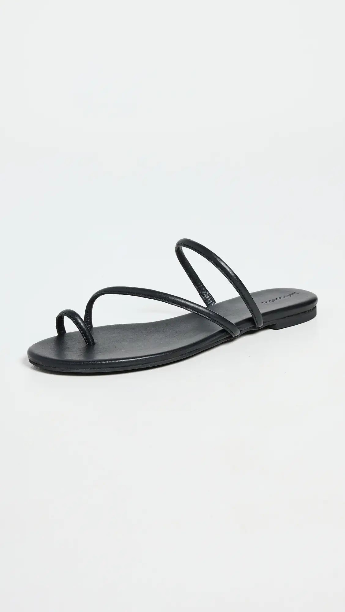 Reformation Ludo Toe Ring Strappy Flat Sandals | Shopbop | Shopbop
