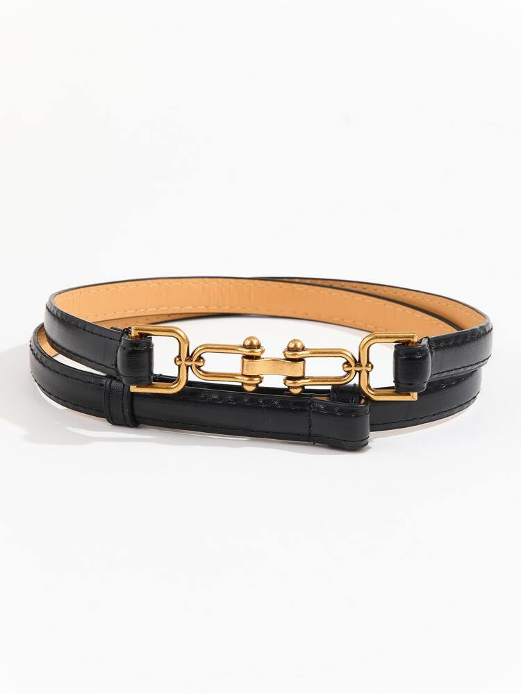 Cinture con fibbia metallizzata | SHEIN