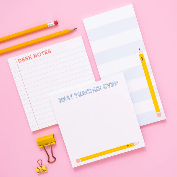 Teacher 3 Notepad Bundle | Joy Creative Shop