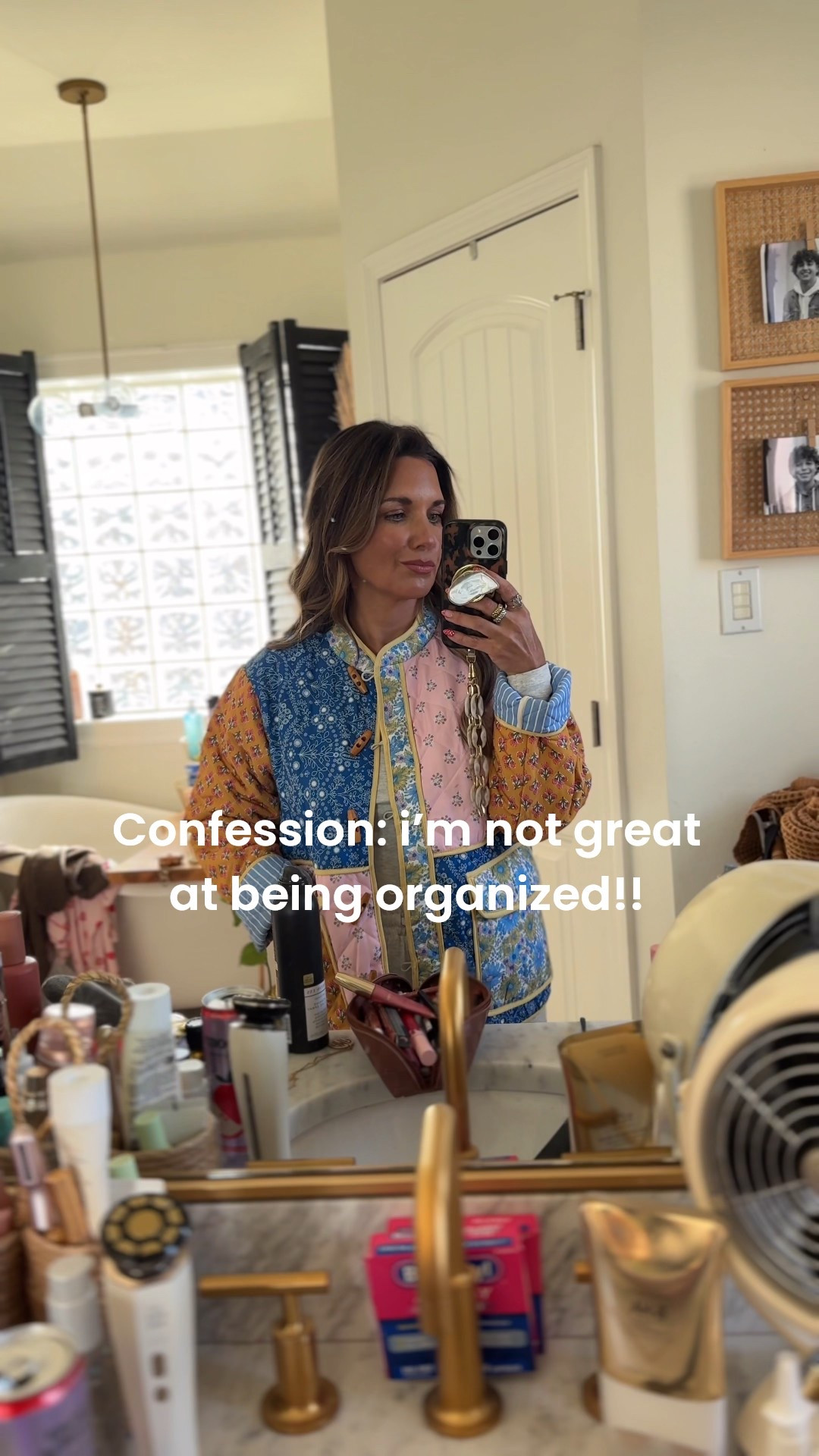 I got the itch to organize by beauty products and toiletries!!!! 
Cost me only $37 (it’s on sale right now)👌🏼👌🏼 I had everything but the bamboo organizer. 
Linked the items that I used. 

#LTKdayinmylife #LTKHome #LTKmomlife