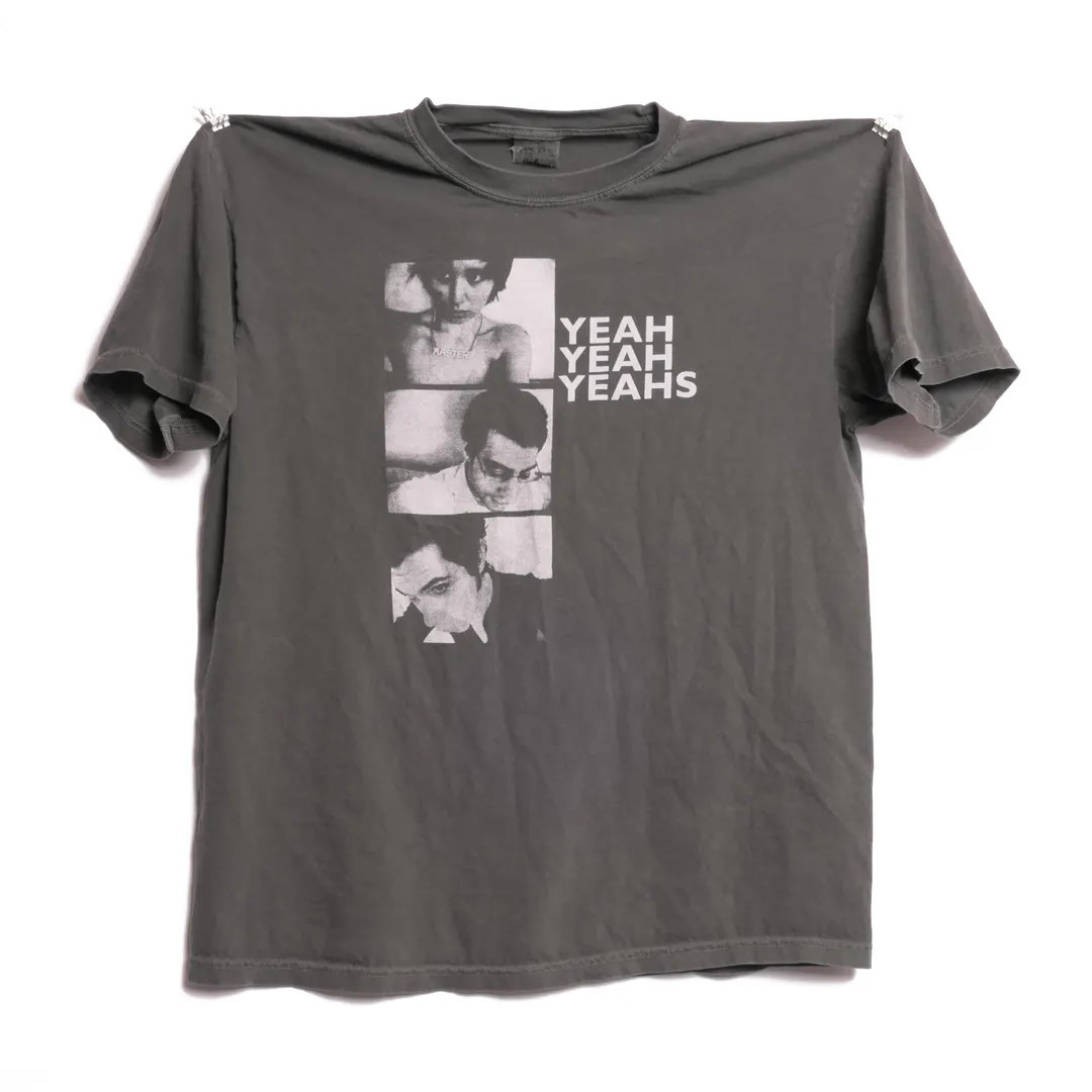 Yeah Yeah Yeahs Band Tee Ultra Faded Tour Fever to Tell Show Your Bones Heavyweight NYC Indie Alt... | Etsy (US)