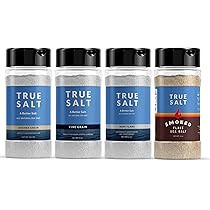 True Salt Grilling Salt Set - Perfect for anyone who loves to grill! Smoked Salt, Flake Salt, Kosher | Amazon (US)
