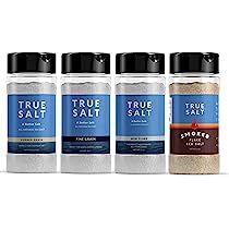 True Salt Grilling Salt Set - Perfect for anyone who loves to grill! Smoked Salt, Flake Salt, Kosher | Amazon (US)