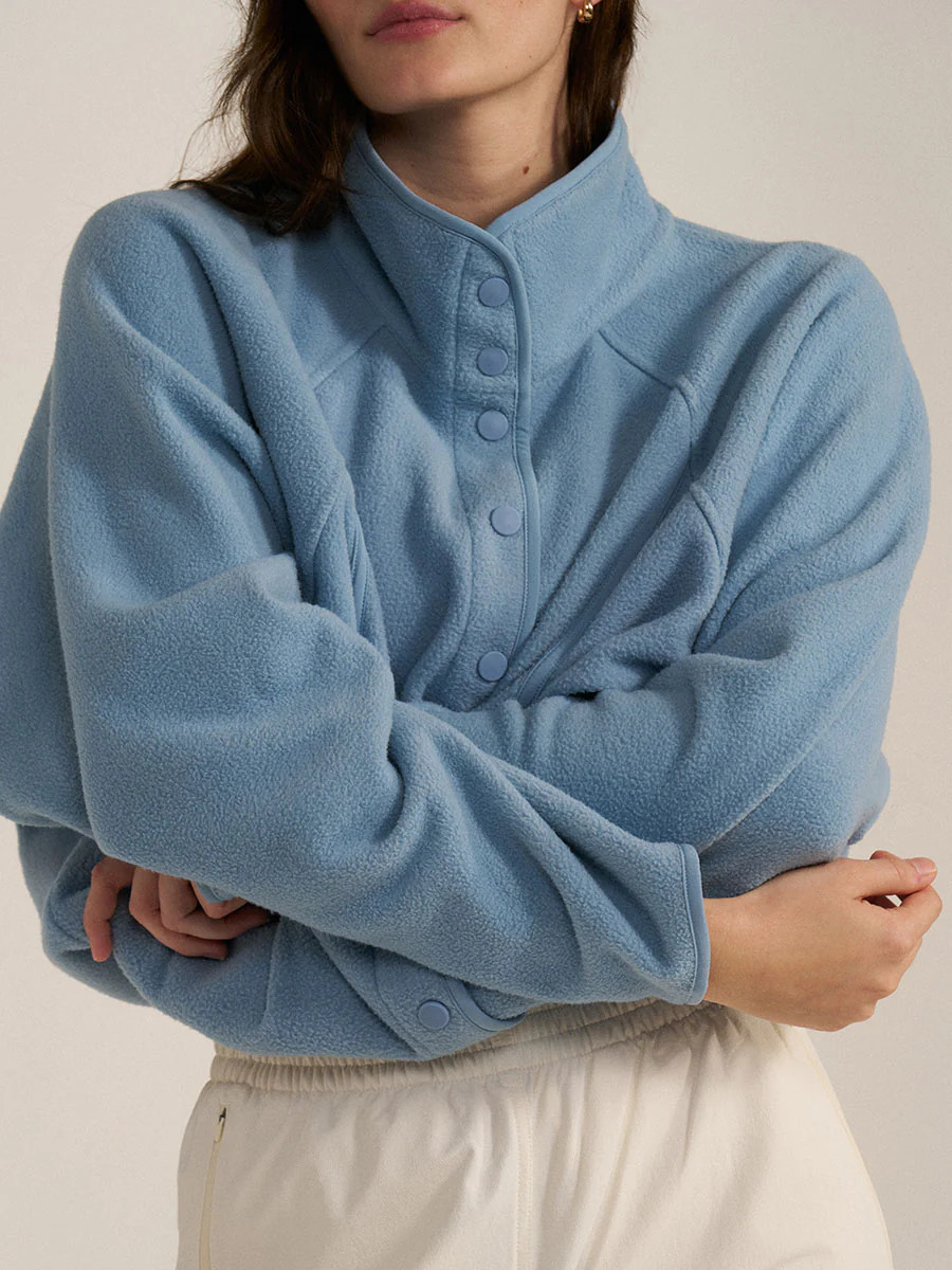 RecFleece Snap JacketA Heart | Outdoor Voices