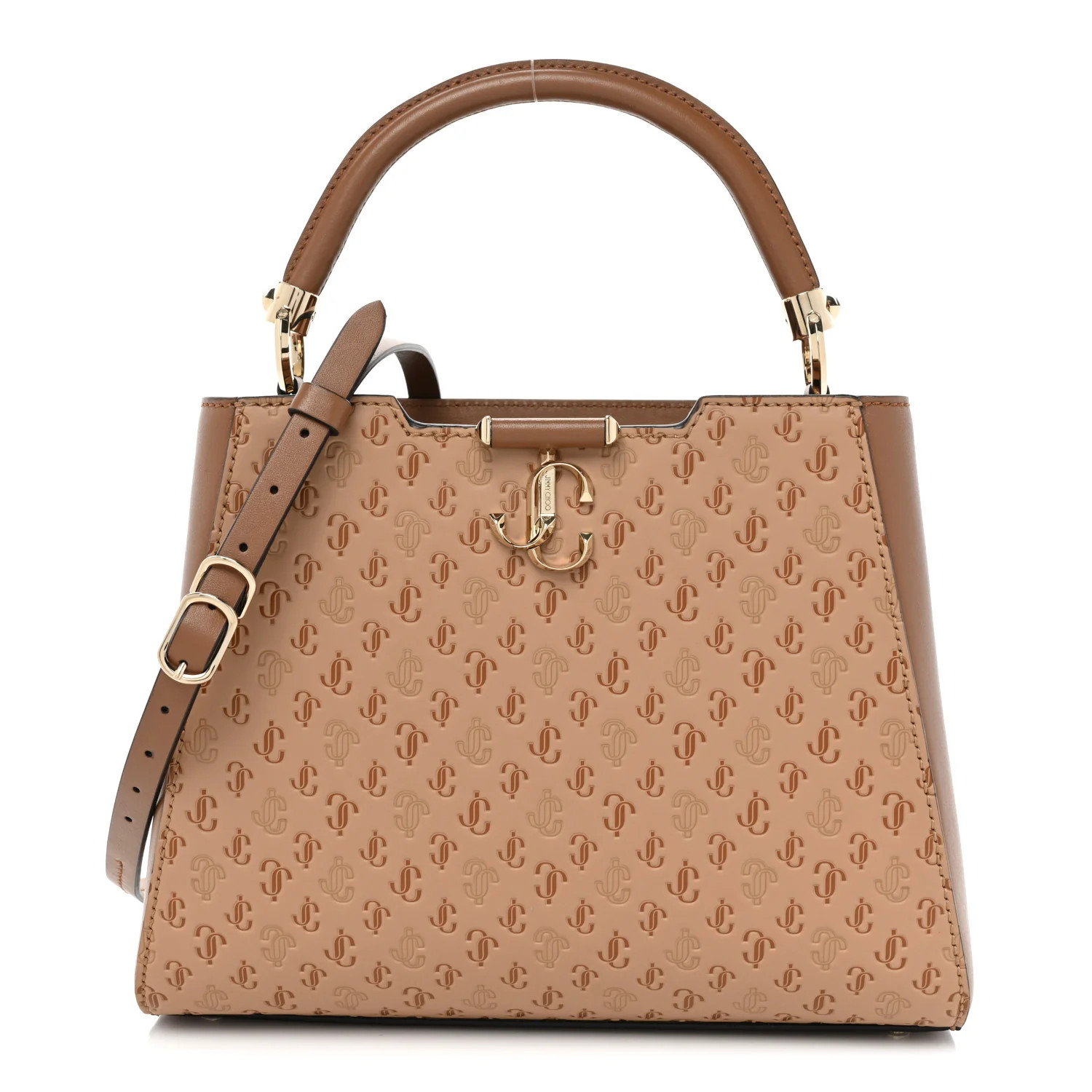 Calfskin Medium Varenne Top Handle Satchel Tan | FASHIONPHILE (US)