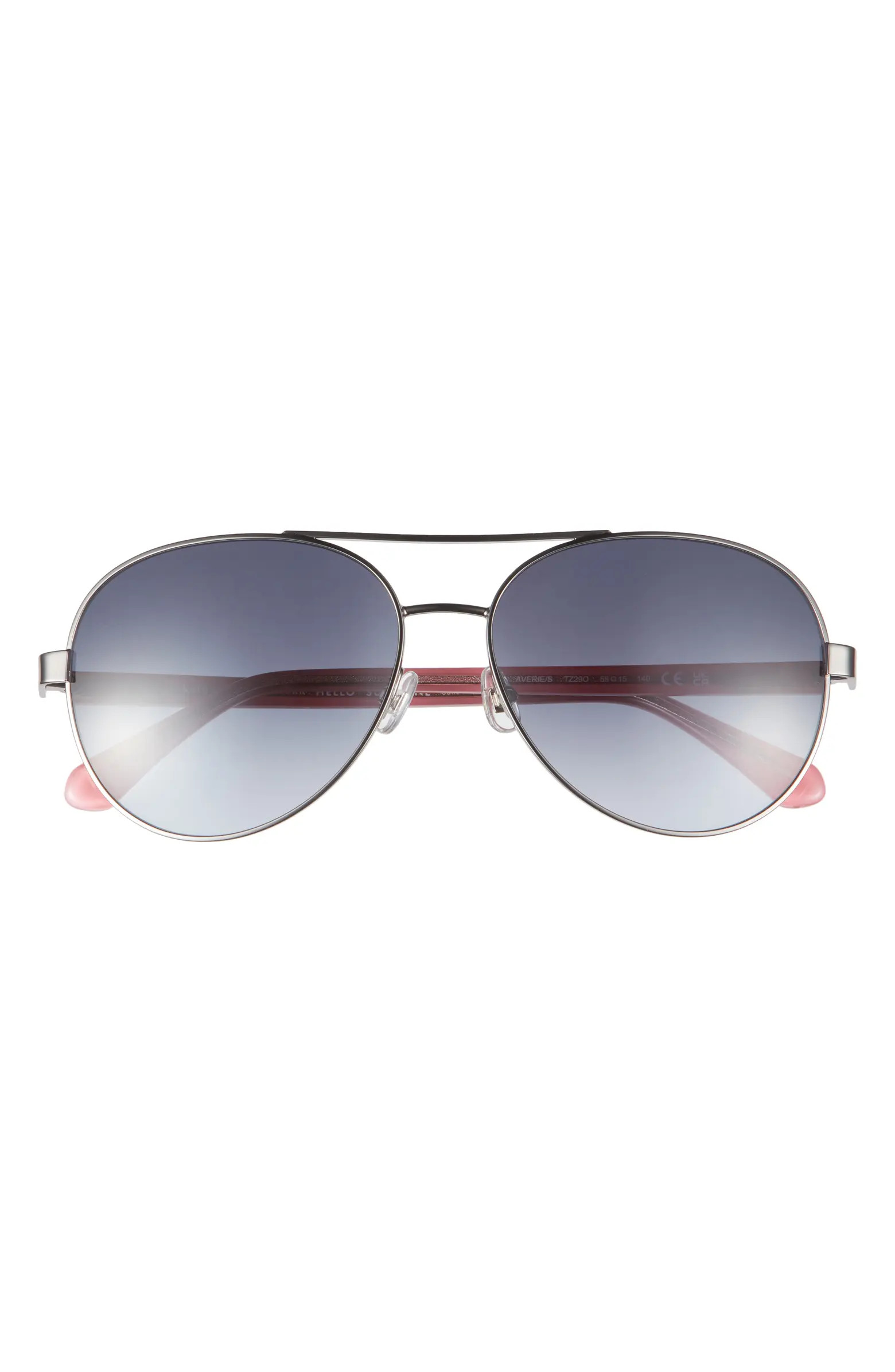 Kate Spade New York averie 58mm gradient aviator sunglasses | Nordstrom | Nordstrom