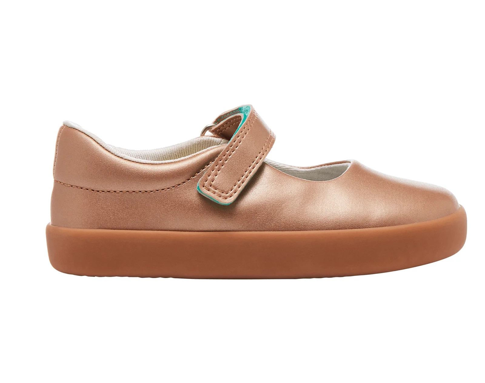 Mary Jane Flats - Rose Gold | Ten Little 