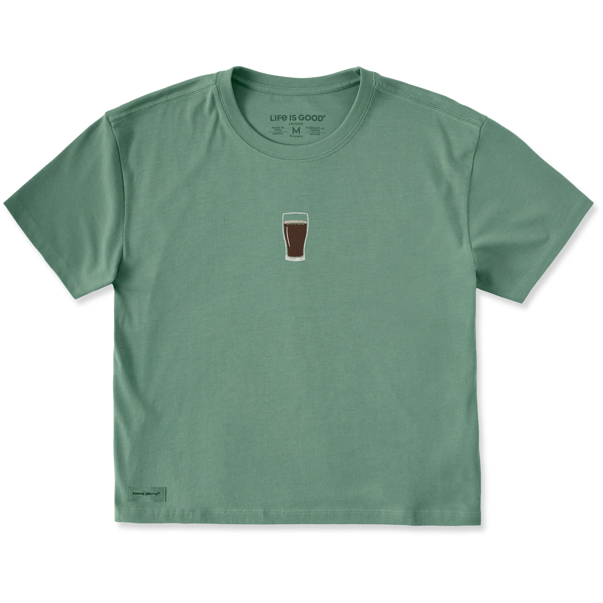 Women's Split the G Pint Short Sleeve Crusher Boxy Tee | Shop Life is Good | Life is Good