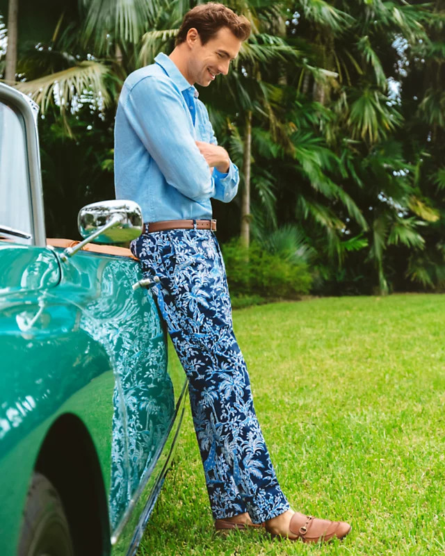 34" Men's Stuff Mizner Pant | Lilly Pulitzer | Lilly Pulitzer