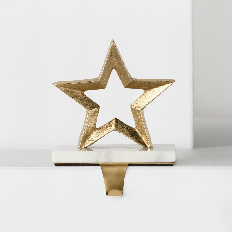 Metal Star Stocking Holder with Marble Base - Wondershop™ | Target