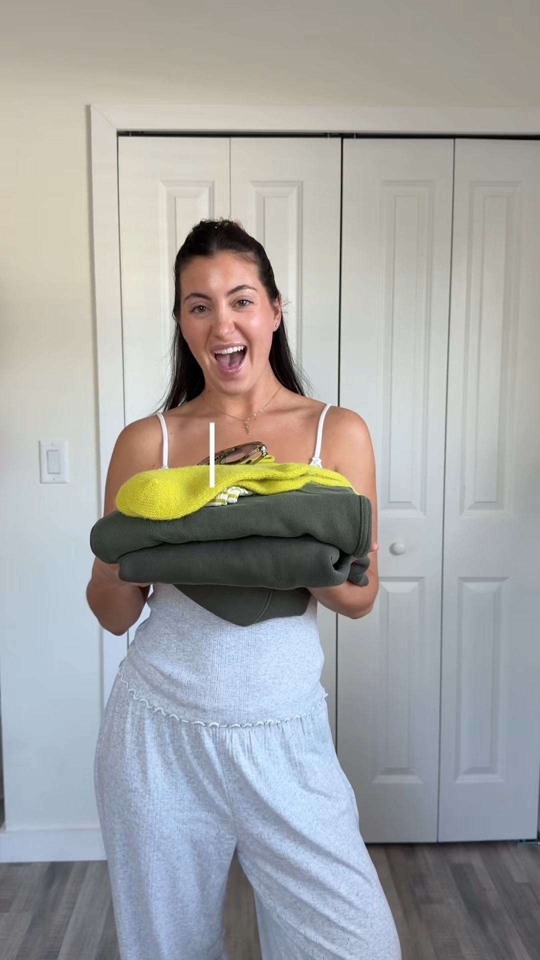 from wake up to airport ready in @aerie ⭐️💚🌴✨Full outfit linked on my @shop.ltk #AerieREAL #AeriePartner #ad #loungewear #airportoutfit 