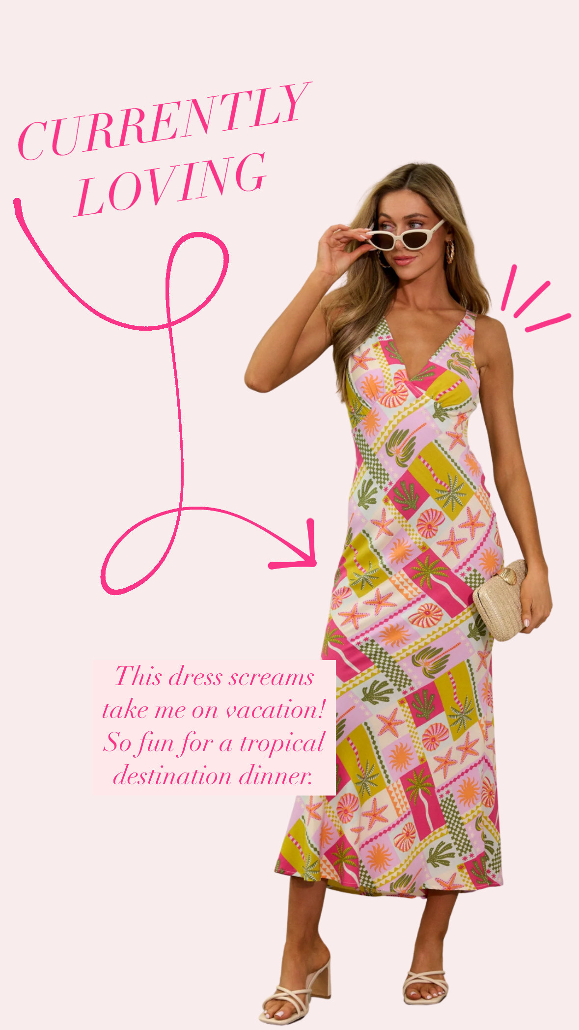 Currently Loving: Red Dress vacation dress under $150 