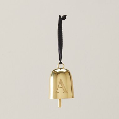 MONOGRAM BELL ORNAMENT, A | Indigo (CA)