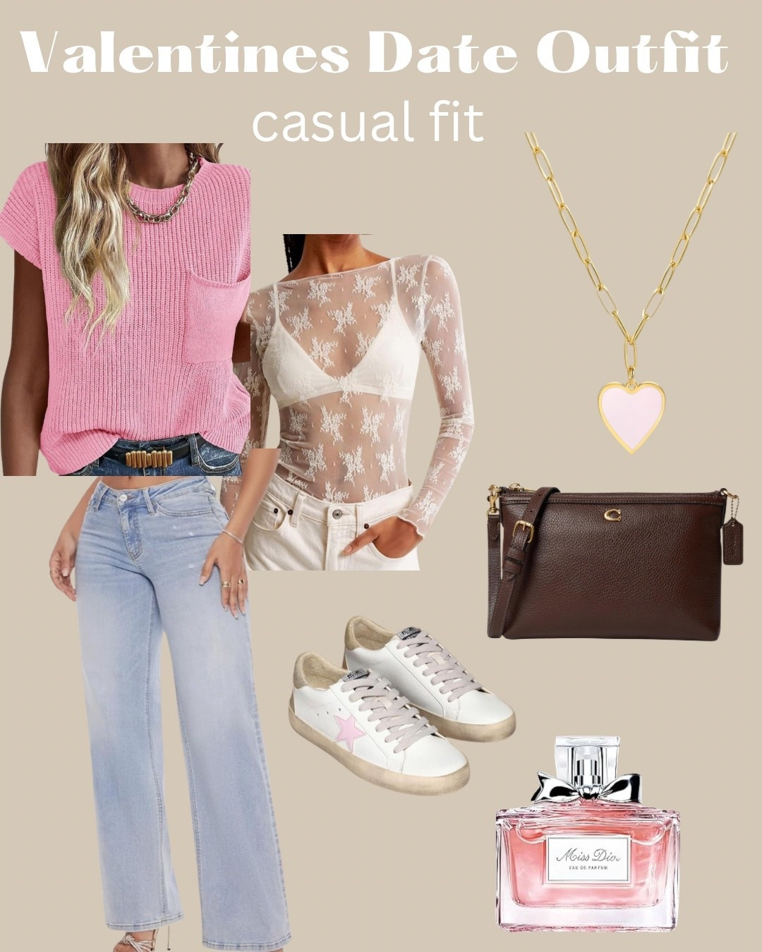 Casual Valentines date fit idea 

#LTKSeasonal #LTKootd #LTKMidsize