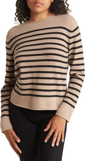 Vince Cashmere Breton Stripe Sweater | Nordstromrack | Nordstrom Rack
